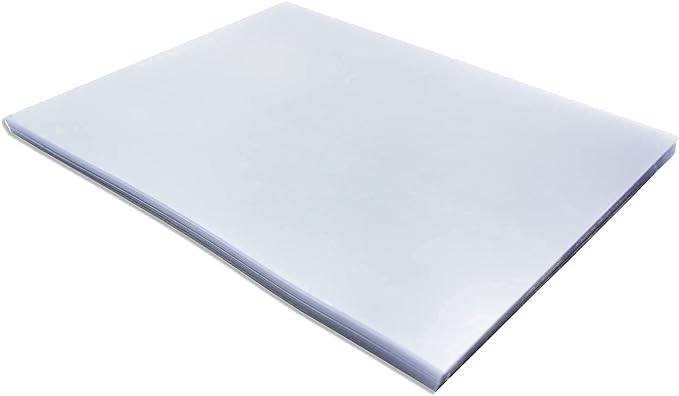 TOTiyea 200 Pack 8 Mil PVC Binding Presentation Covers, Clear Report Covers for Binding,8.5x11 Inches,Letter Size