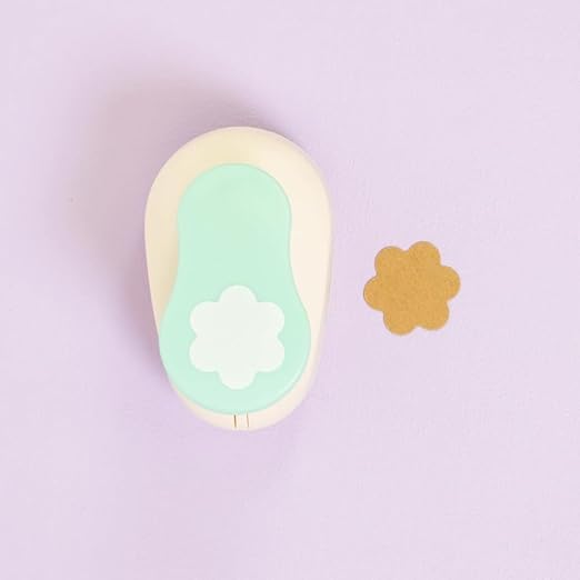 Craftelier - 1 Inch Flower Hole Punch with Lever Press ā Flower Punches for Paper Crafts | Hole Puncher for Crafts, Scrapbooking, DIY Cards & Journals | Hole Punch Shapes for Paper & Cardstock.