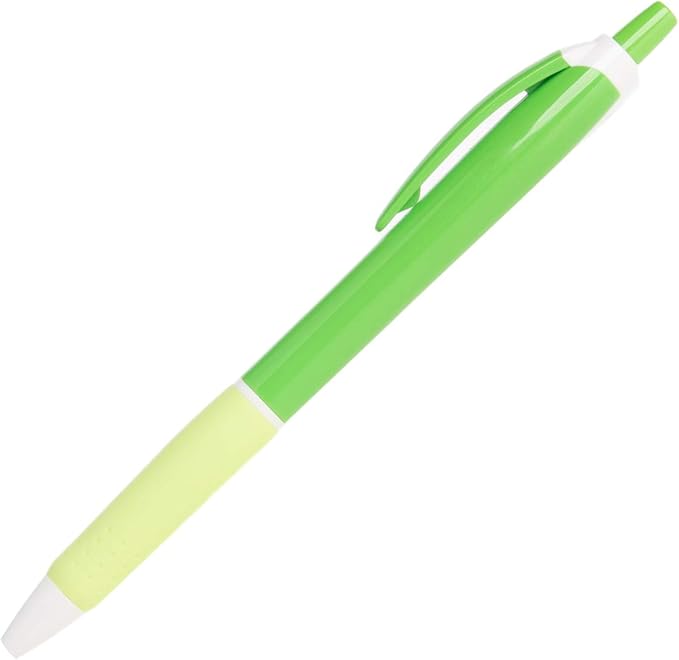 100 Pack Office Pens, Retractable Ballpoint Pens in Black Ink, Ideal for Schools, Notebooks, Journals (Assorted Colors, 100pcs)