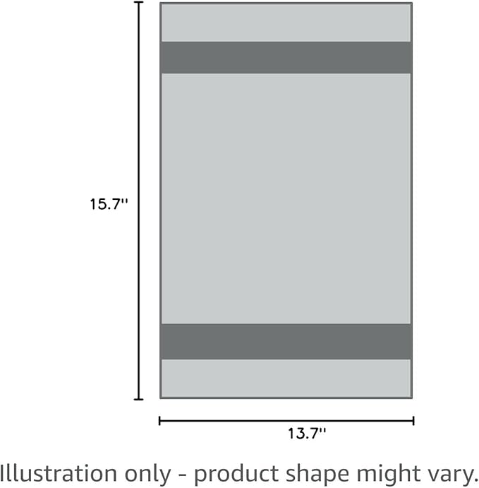 MR.SIGA Ultra Fine Microfiber Cloths for Glass, Pack of 6, 35 x 40 cm 13.7" x 15.7"