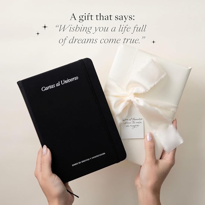 Daily Gratitude Journal (with 160 pages) | Letters to the Universe| Gratitude and Manifestation Journal | Thoughtful Spiritual Gift - Spanish Version