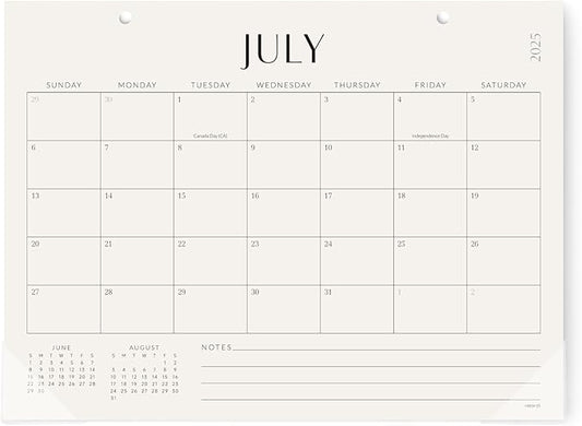 Jotsome Desk Calendar 2025-2026, Academic Desk Pad Calendar From July 2025 to December 2026 14x10.5 inch, Desk Blotter Calendar for Home and Office, Easy Planning (Jul 2025 - Dec 2026, Large)