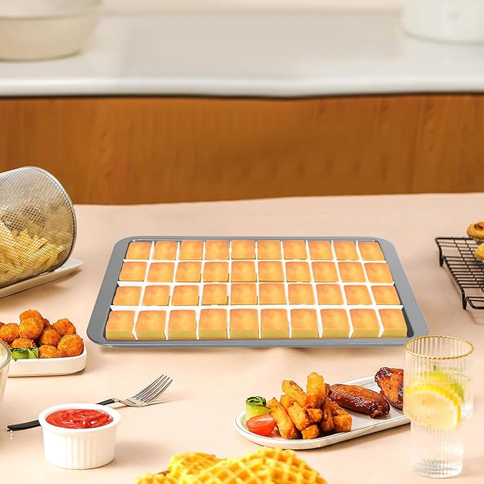 2 Sets Freeze Dryer Tray Dividers Medium, Freeze Dryer Accessories for Harvest Right, Non-Stick Dividers for Fruits, Vegetables, Meals (White)