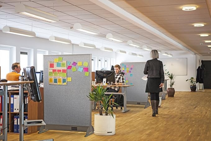 GOF Office Partition Single Panel (24" w x 72" h) 2ft x 6ft