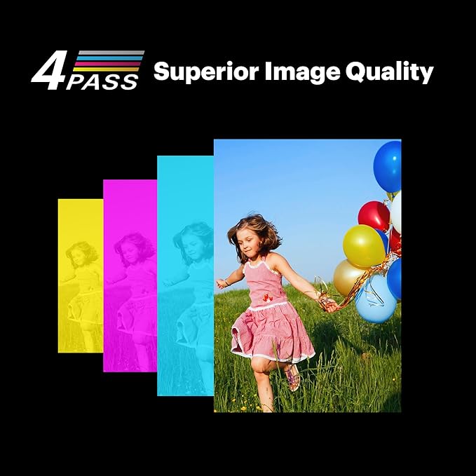 KODAK Dock Plus 4Pass Instant Photo Printer (4x6 inches) + 90 Sheets Gift Bundle