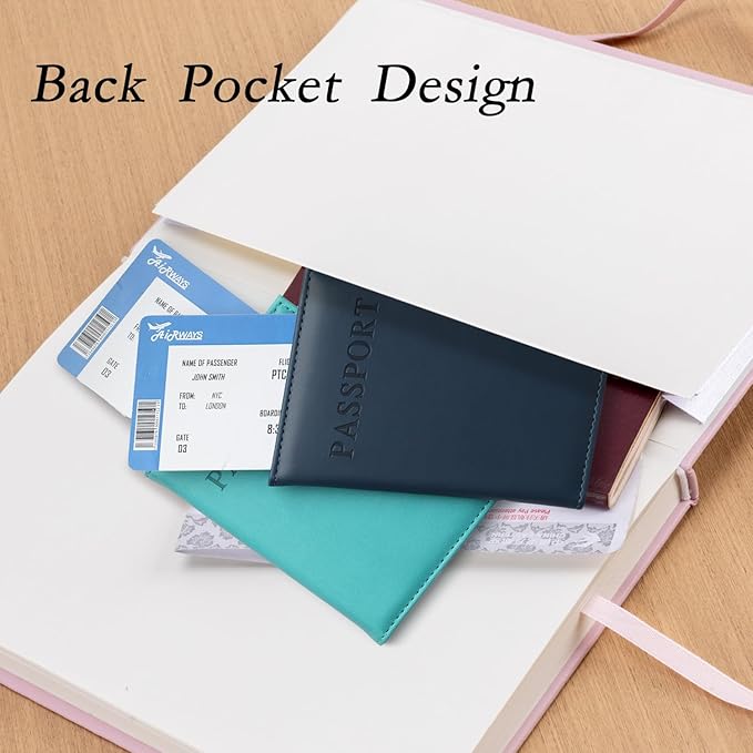 deli A5 Lined Journal Notebook, 160 Pages Hardcover Writing Notebook, 5.5"x8.2" College Ruled Notebook for Office, School, Work Notes (Pink)