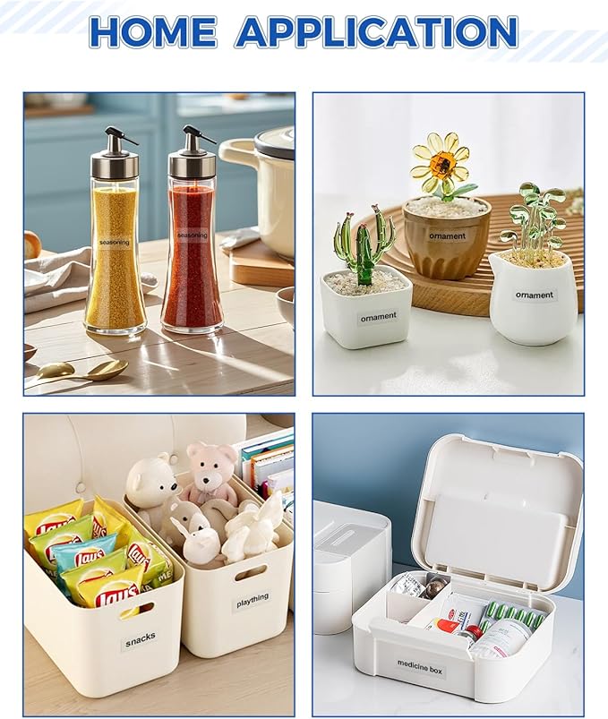 Tze151 24mm 0.94" Laminated Clear Tape Compatible for Brother Tze-151 Tz-151 P Touch Tz Tze Label Tape 24mm 1" Black on Clear for PTD600 PTD610BT PTP710BT PTP750W PTE550W Label Maker, 4-Pack