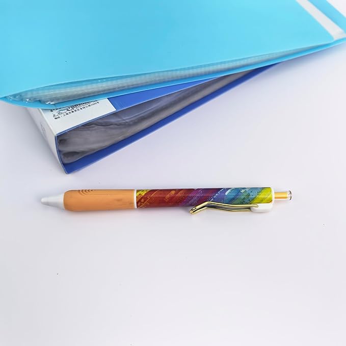 Fengtaiyuan Rd01GelB, Retractable Gel Ink Rollerball Pens, Black Ink, Fine Point, 0.7mm, 18 Count, Writting Pens, Smooth (Rd01GelB)