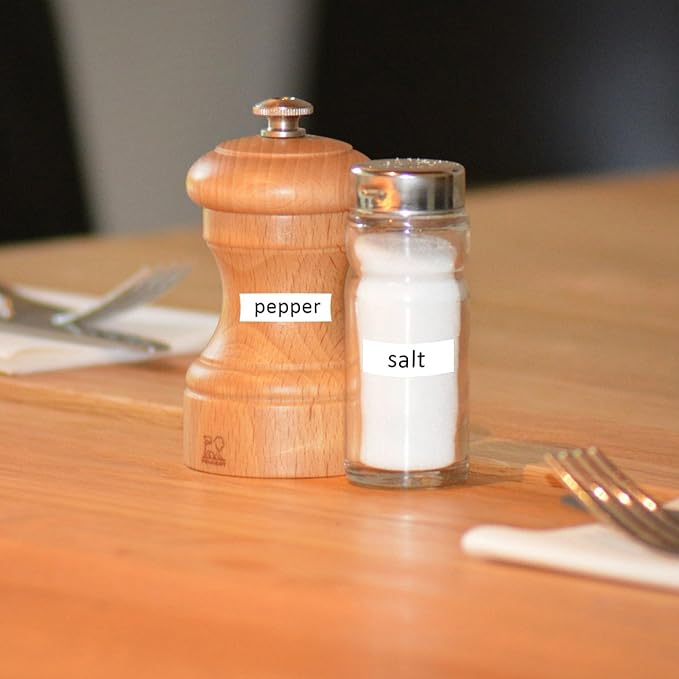 Label KINGDOM TZe-211 6mm Label Maker Tape Replacement for Brother TZe211 TZe TZ Tape 6mm 0.23 Laminated White 1/4 Inch Compatible with Brother P Touch PT-D210 PT-D220 PT-H110 PT-D400, 6-Pack