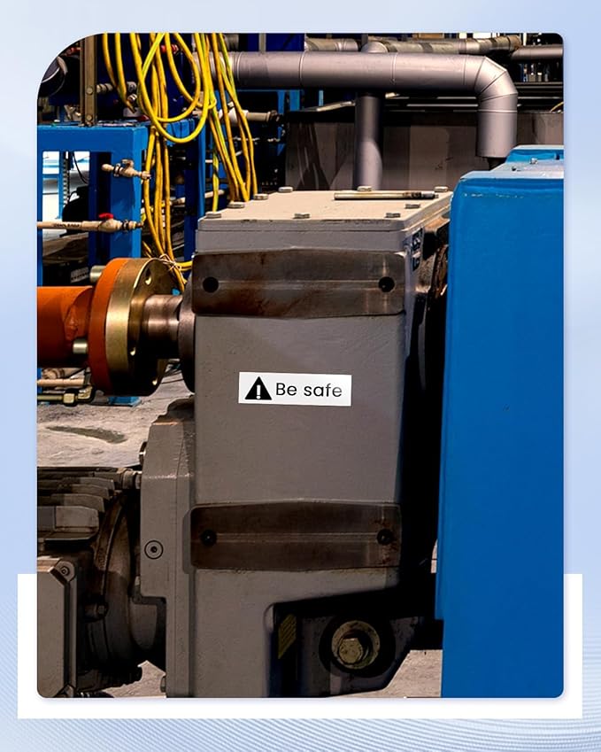 6-Pack Replace for Brother P Touch Label Tape TZe-241 TZe241 TZ-241 Compatible with Brother Label Maker Tape TZe TZ Tape PT-D410 PT-D400 PT-D610BT PT-D600, 3/4 18mm 0.7 Laminated Black on White