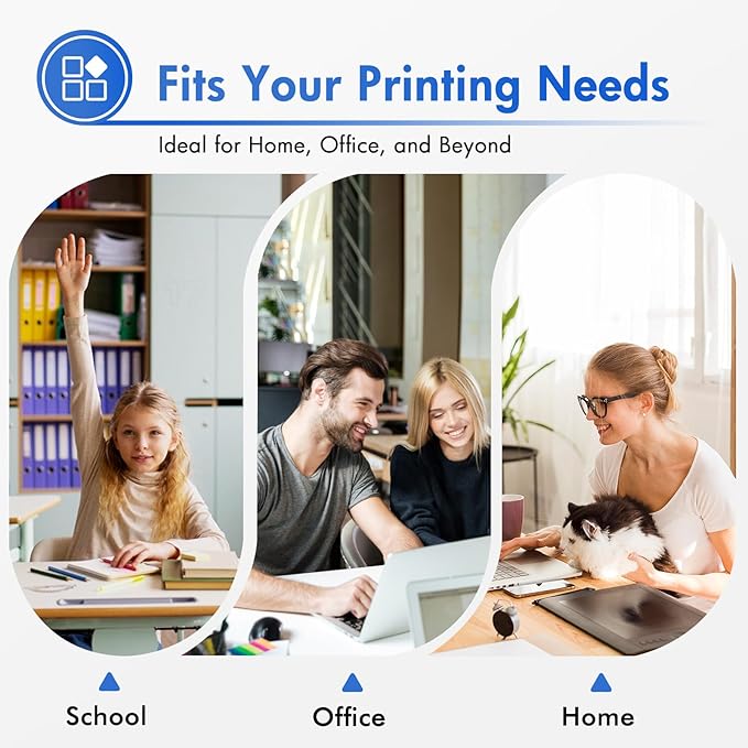 LC404XL LC404 Ink Cartridges for Brother Printer 404XL LC 404 XL for MFC-J1205W MFC-J1215W MFC J1205W J1215W - 4 Pack High Yields Black Cyan Magenta Yellow