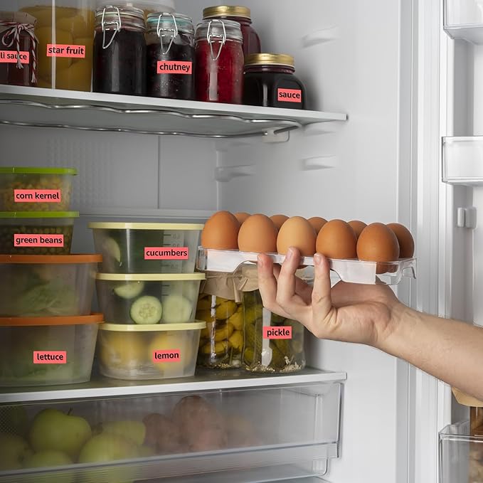 Compatible for Brother P-Touch M Tape M-K431 MK431 M431 MK-431 Black on Red Label Tape 0.47" (12mm) x 26.2ft 2 Pack