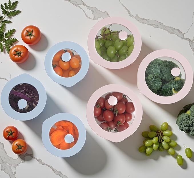 Urban Green Glass Food Container Set with Glass Lid, 5 Pack, Meal Prep Containers with Silicone Framed Airtight Lid, Leakproof, 100% Plastic Free