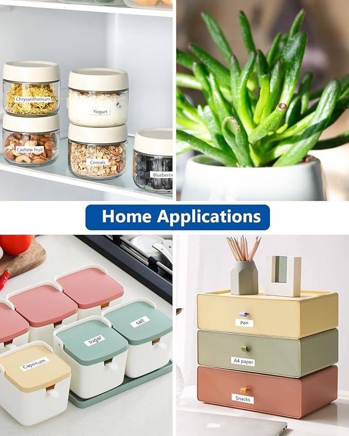 6-Pack Compatible TZe Label Tape 12mm 0.47 Laminated Multi-Color TZe-335 535 635 735 MQP35 MQG35 TZe-231 TZ Tape for PT-H110 D210 D220 D400, Black/Blue/Yellow/Green/Pink/Lime Green