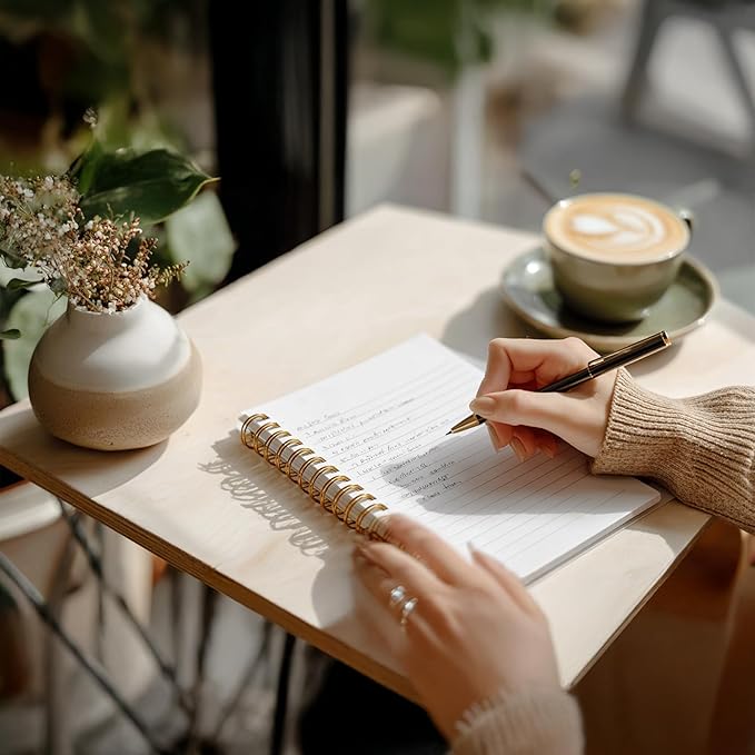 YOU FOUND ME Bible Journal, A5 Spiral Christian Journal with Floral Notebook, HIS MERCIES ARE NEW EVERY MORNING, Bible Verse Gifts for Women Birthday Christmas, Sunday School, Office Supplies