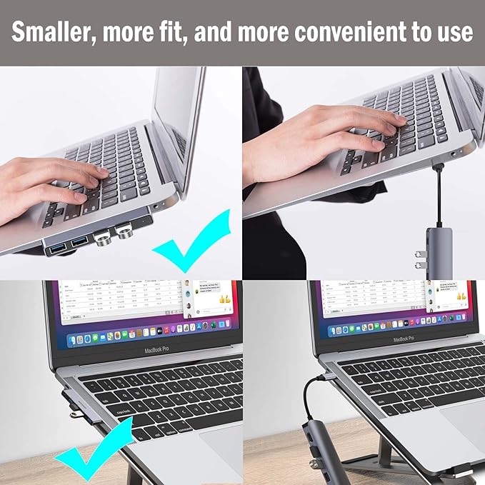 USB Hub 2Pack, Fidioto 4 Port USB Hub(1 * 3.0 Hub, 3 * 2.0 Hub), Networking Hubs for Laptop, iMac Pro, MacBook Air, Mac Mini/Pro, Surface Pro, Notebook PC, USB Flash Drives and Mobile HDD Etc.