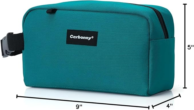 Cerbonny Small Cooler Bag Freezable Lunch Bag for Work School Travel,Leak-proof Small Lunch Bag For Adults,Freezable Snack Bag Fit For Yogurt (Blue)