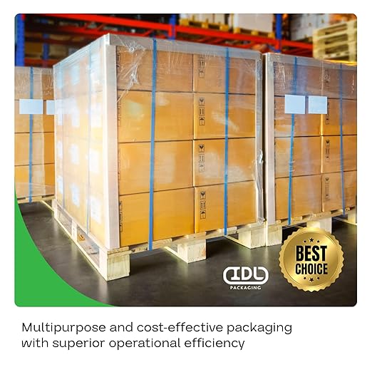 IDL Packaging - CEP-48 Cardboard Edge Protector 2” X 2” X 48”, Pack of 100 – V-Board Reinforced Cardboard Corners for Shipping – White Kraft Cardboard Corners for Packing – Moving Corner Protectors