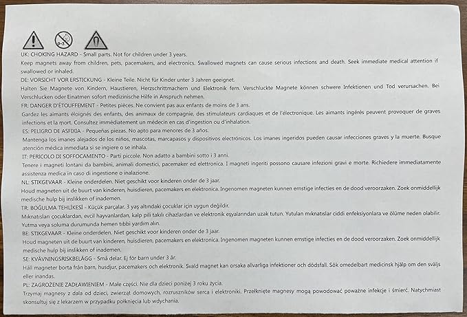 Qualsen Fridge Magnets, 40 pcs Small Refrigerator Magnets for Whiteboard, Kids, Mini Cute Magnet for Locker, White Board, Kitchen, Office, Classroom (10 Colorful)