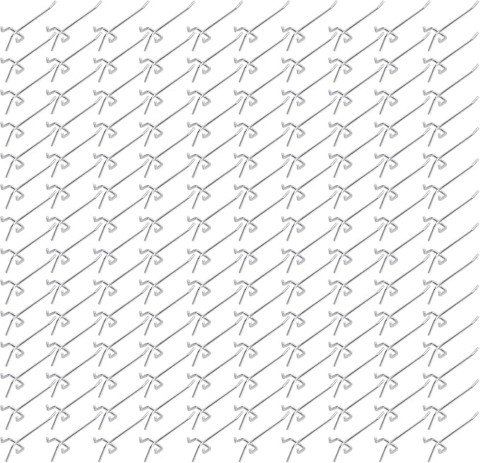 200 Pack PEG Board Pegboard Shelving Hooks 2" Length Wholesale Lot PEG Hooks