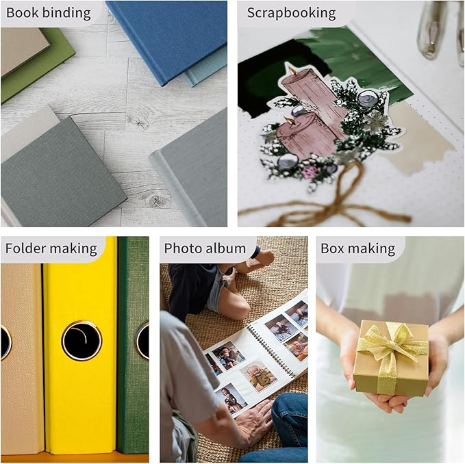 25 Pcs Book Board, Binder Board, Cover Board, Heavy Duty Chipboard for Book Binding, DIY Cardboard (Brown, 10 x 12.5 Inch 80PT)