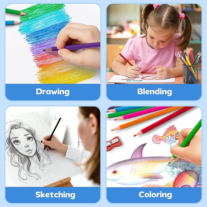 Aigybobo 432 Count Colored Pencils Bulk, 36 Pack Colored Pencils for Kids 12 Colors, Pre-sharpened Color Pencils, Bulk Coloring Pencils School Supplies for Teachers, Classroom Prizes, Art Supplies