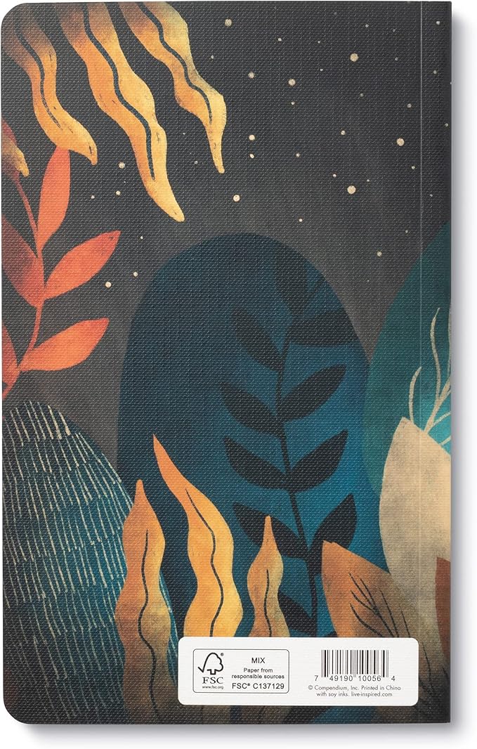 Compendium Softcover Journal - The universe is full of magical things. – A Write Now Journal with 128 Lined Pages, 5″W x 8″H