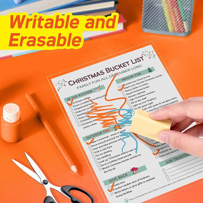 Self Adhesive Laminating Sheets,4Mil 8.5x11inches,10 Sheets Self Sealing Laminating Sheets, Self Adhesive Contact Paper,Clear Laminate Sheets for Stickers,No Machine Needed