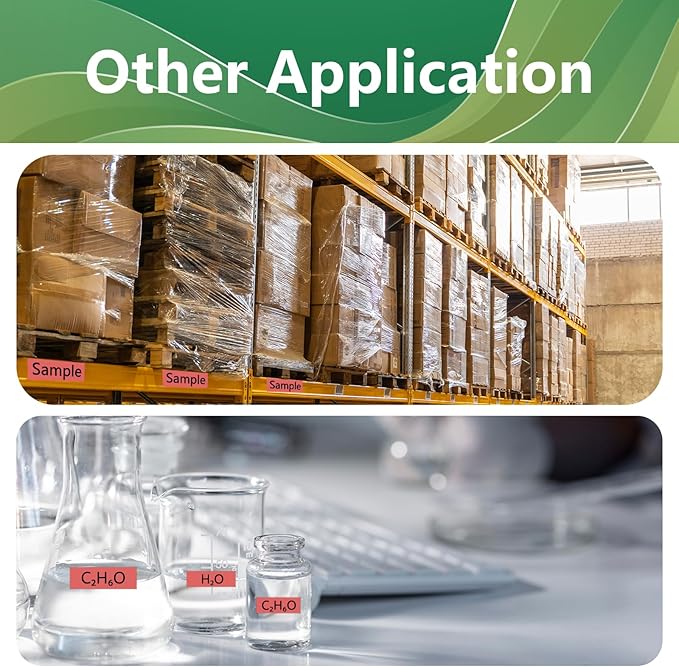 TZe-421 TZe 9mm Red TZ Tape Compatible with Brother PTouch TZ-421 TZe421 TZ421 Label Tape 9mm 0.35 Laminated Black on Red Label Maker Tape for PT D210 D200 H110 1880, 3-Pack