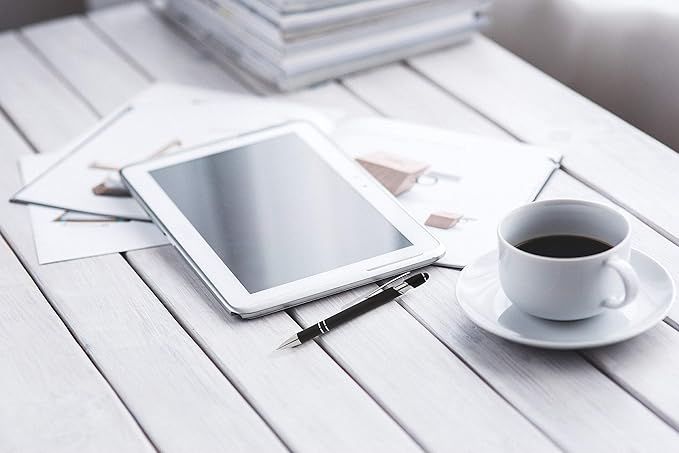 Up to 500 Pcs Custom Pens Bulk | Rainbow of Colors | Soft-Touch Metal Black Ink Personalized with Name or Message (Light Blue, 150 pcs)