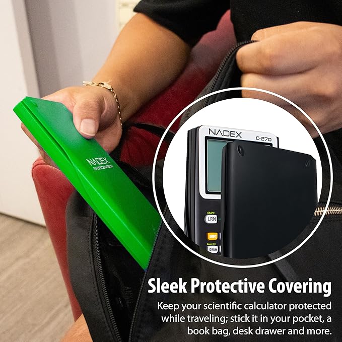 Scientific Calculator with Graph Functions for College and High School Students, Engineering, Advanced Mathematics, Calculus, Algebra, Geometery, Trigonometry, Statistics, Physics, Chemistry, Green