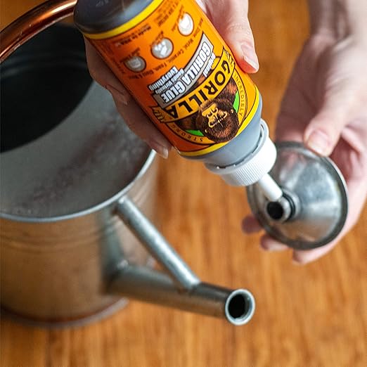 Gorilla Original Gorilla Glue, Brown, Waterproof Polyurethane Glue, 18 Ounce (Pack of 1) - Expands Into Materials, All Purpose