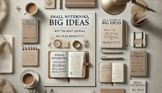 Small Notebooks, Big Ideas — Why the Right Journal Multiplies Productivity