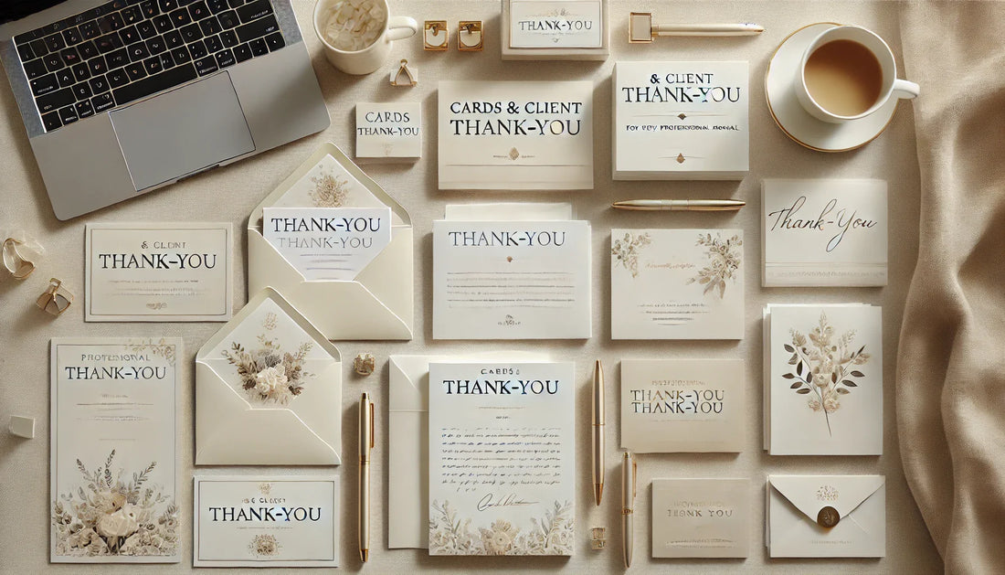 Cards & Client Thank-You: Thoughtful Notes for Every Professional Moment