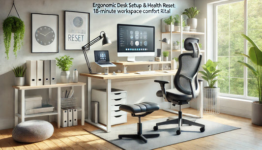 Ergonomic Desk Setup & Health Reset: 18-Minute Workspace Comfort Ritual