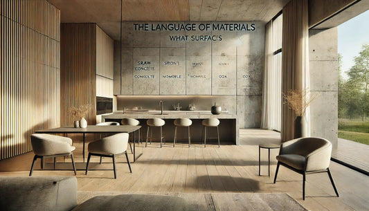 The Language of Materials — What Surfaces Say