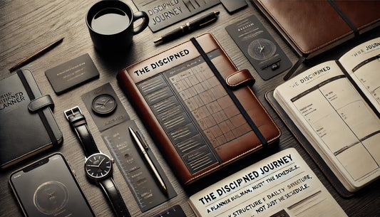 The Disciplined Journey — A Planner That Builds the Man, Not Just the Schedule