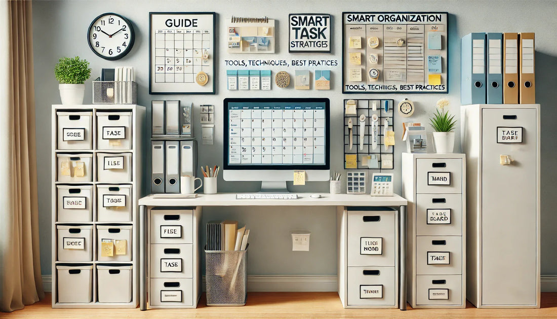 Smart Organization Strategies for Office Efficiency: Tools, Techniques, and Best Practices