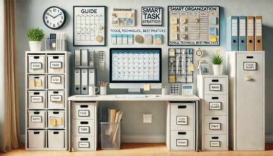 Smart Organization Strategies for Office Efficiency: Tools, Techniques, and Best Practices