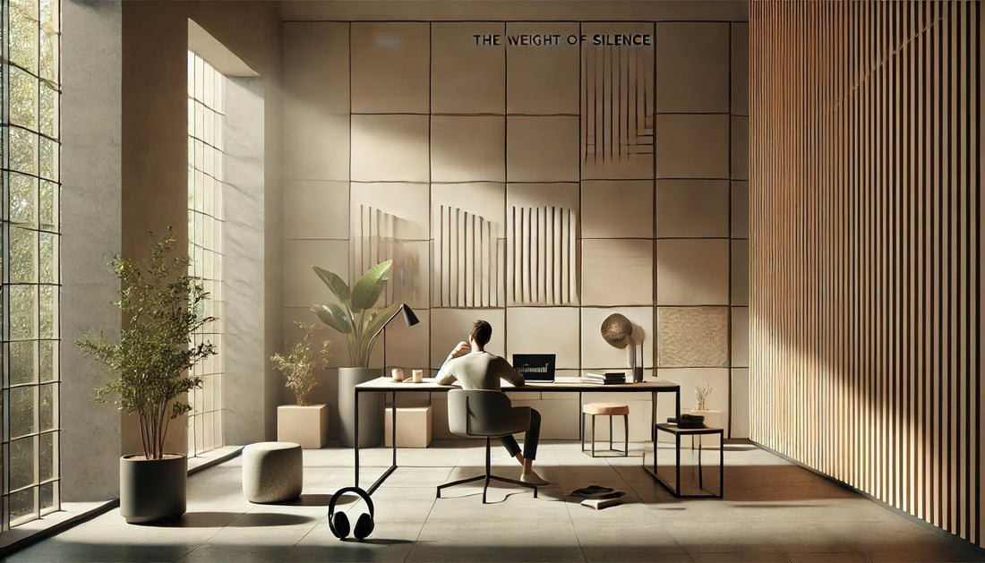The Weight of Silence — Crafting Calm in the Modern Office