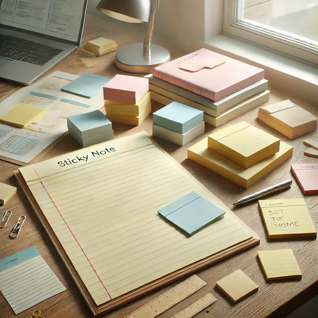 Lined & Large Sticky Notes