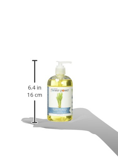Liquid Hand Soap – Plant-Derived and Bio-Based Formula – Sulfate-Free, pH-Balanced, Vegan 3 Pack – Lemongrass – 3 x 12 oz