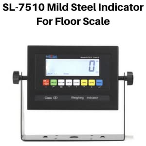 SellEton SL-4x6-20K Heavy-Duty, Industrial Floor Scale, Metal Indicator with Platform Scale (48" x 72", 20,000 lbs x 2 lb)