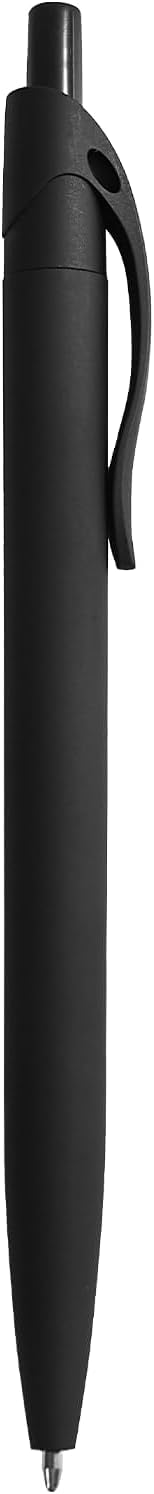 BallPoint Pens, 50 Pack (BLACK Ink),Bulk Pens, Black Barrel,Click Pens for Office Home and School, Retractable Ballpoint Pens, Medium Point, 1.00MM (Black)