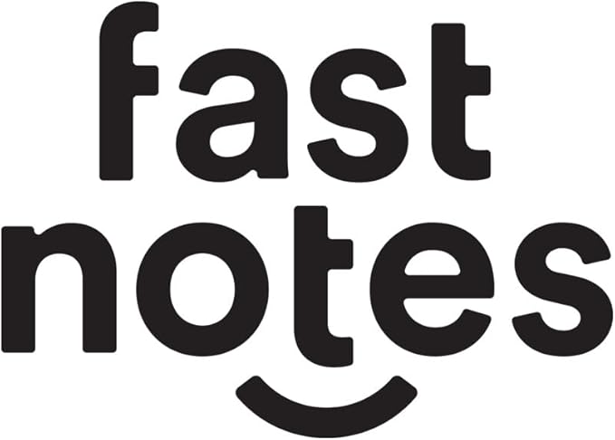 Fastnotes Scanned Self-Inking Rubber Stamp by COLOP - Great for Office Documents, Notary, Warehouse, Accounting Paperwork, Business, and Legal Documentation - Red Ink (Scanned- Red)