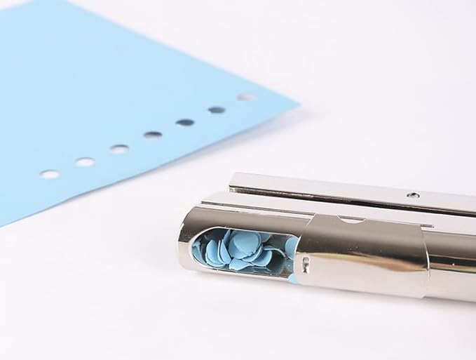 Single Hole Punch - Heavy Duty Handheld Paper Puncher for Crafts, Cards, Tags, Scrapbook - 1/8 Inch (3mm)