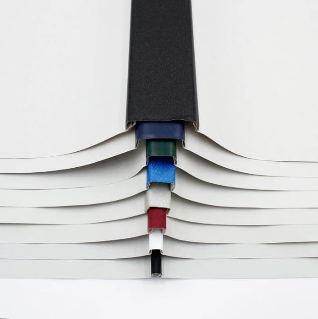 Thermal Binding Clear Covers with Steel Spine –for Thermal Binding Machines – Formerly Unibind – Used in Real Estate, Education and Various Businesses (Quartz, 60 Sheets Max - 88/Boxes)