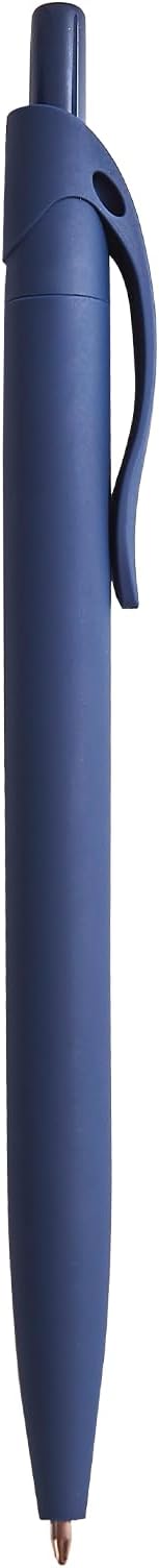 BallPoint Pens, 50 Pack (BLACK Ink),Bulk Pens, Navy Blue Barrel,Click Pens for Office Home and School, Retractable Ballpoint Pens, Medium Point, 1.00MM (Navy Blue)