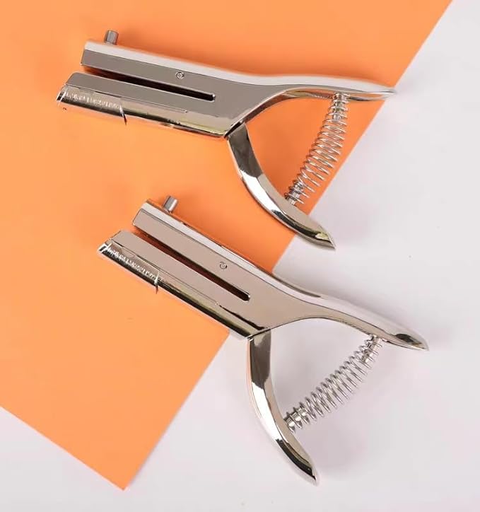 Single Hole Punch - Heavy Duty Handheld Paper Puncher for Crafts, Cards, Tags, Scrapbook - 1/8 Inch (3mm)