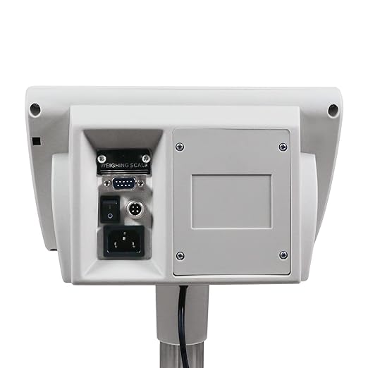 U.S. Solid Bench Scale - 130 lb x 0.002 lb Stainless Steel Postal Package Shipping Scale Digital Bench Platform Balance with 16 inch x 20 inch Platform, Lb/Kg